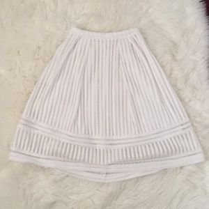 White skirt